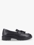 Hush Puppies Kids' Abigail Junior Leather Loafers, Black