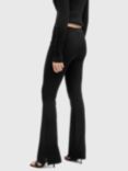 AllSaints Peaches Slim Fit Trousers, Black