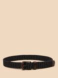 White Stuff Woven Belt, Navy Multi