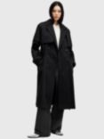 AllSaints Clyde Trench Coat, Black