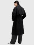 AllSaints Clyde Trench Coat, Black