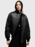 AllSaints Roomer Bomber Jacket, Black