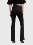 AllSaints Dani Bootcut Jeans, Black