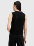 AllSaints Vivian Wool Blend Tank Top, Black