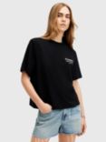 AllSaints Lisa Omnium T-Shirt, Black