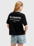 AllSaints Lisa Omnium T-Shirt, Black