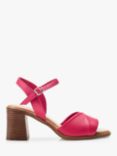 Moda in Pelle Lanie Leather Heeled Sandals, Pink