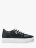 Moda in Pelle Abbiy Leather Platform Trainers