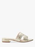 Moda in Pelle Murah Porvair Metallic Sandals, Gold