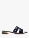 Moda in Pelle Murah Patent Mocc Croc Sandals