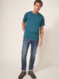 White Stuff Abersoch Cotton T-Shirt, Teal