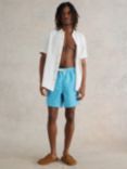 White Stuff Geo Swim Shorts, Turquoise