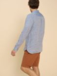 White Stuff Pembroke Linen Shirt, Light Blue