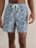 White Stuff Waves Swim Shorts, Navy, Navy