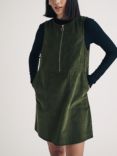 Nobody's Child Homerton Corduroy Pinafore Dress, Green