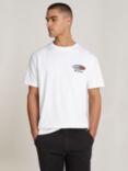 Tommy Jeans Regular Fit Logo T-Shirt, White