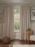 John Lewis Elvi Linen Blend Pair Lined Multiway Curtains, Avocado