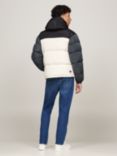 Tommy Jeans Puffer Jacket, Newsprint Multi