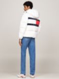 Tommy Jeans Flag Alaska Puffer Jacket, White