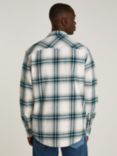 Tommy Jeans Regular Fit Check Shirt, Ancient White Check