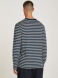 Tommy Jeans Breton Stripe Long Sleeve T-Shirt, Navy / Newsprint