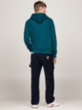 Tommy Jeans Signature Logo Hoodie, Deep Seawater