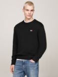 Tommy Jeans Logo Knit Jumper, Black