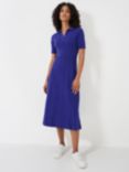 Crew Clothing Poppy Knit Dress, Bright Blue