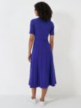 Crew Clothing Poppy Knit Dress, Bright Blue