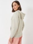 Crew Clothing Heritage Zip Through Hoodie, Oatmeal