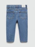 Mango Kids' Elena Denim Jeans, Open Blue