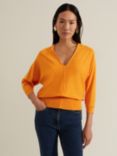 Phase Eight Gina Batwing Jumper, Orange