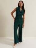 Phase Eight Renae Sleeveless Jumpsuit, Green