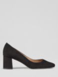 L.K. Bennett Sally Suede Court Shoes, Black