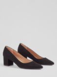 L.K.Bennett Clara Suede Block Heel Courts