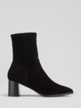 L.K. Bennett Harp Stretch Suede Ankle Boots