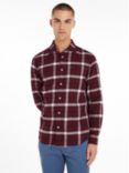 Tommy Hilfiger Check Shirt, Deep Rouge/Multi