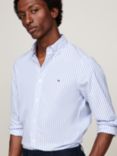 Tommy Hilfiger Poplin Stripe Shirt, Blue/White