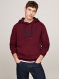 Tommy Hilfiger Crest Hoodie, Deep Rouge