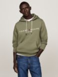 Tommy Hilfiger Organic Cotton Blend Hoodie, Battle Green