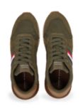 Tommy Hilfiger Runner Low Top Lace Up Trainers, Army Green