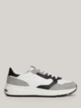 Tommy Hilfiger Faston Leather Mix Trainers, White