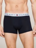 Tommy Hilfiger Trunks, Pack of 3, Navy/Blue/Red