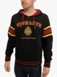 Fabric Flavours Harry Potter Hogwarts Cotton Hoodie, Black/Multi