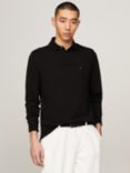 Tommy Hilfiger 1985 Regular Fit Long Sleeve Polo Shirt, Black