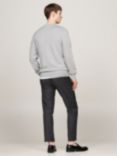 Tommy Hilfiger Cashmere Blend Crew Neck Jumper, Light Grey