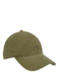 Tommy Hilfiger TH Flag Corduroy Cap, Army Green