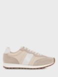 Hobbs Ellis Suede Lace Up Trainers, Beige