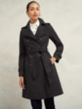 Hobbs Saskia Trench Coat, Black