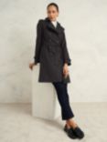 Hobbs Saskia Trench Coat, Black